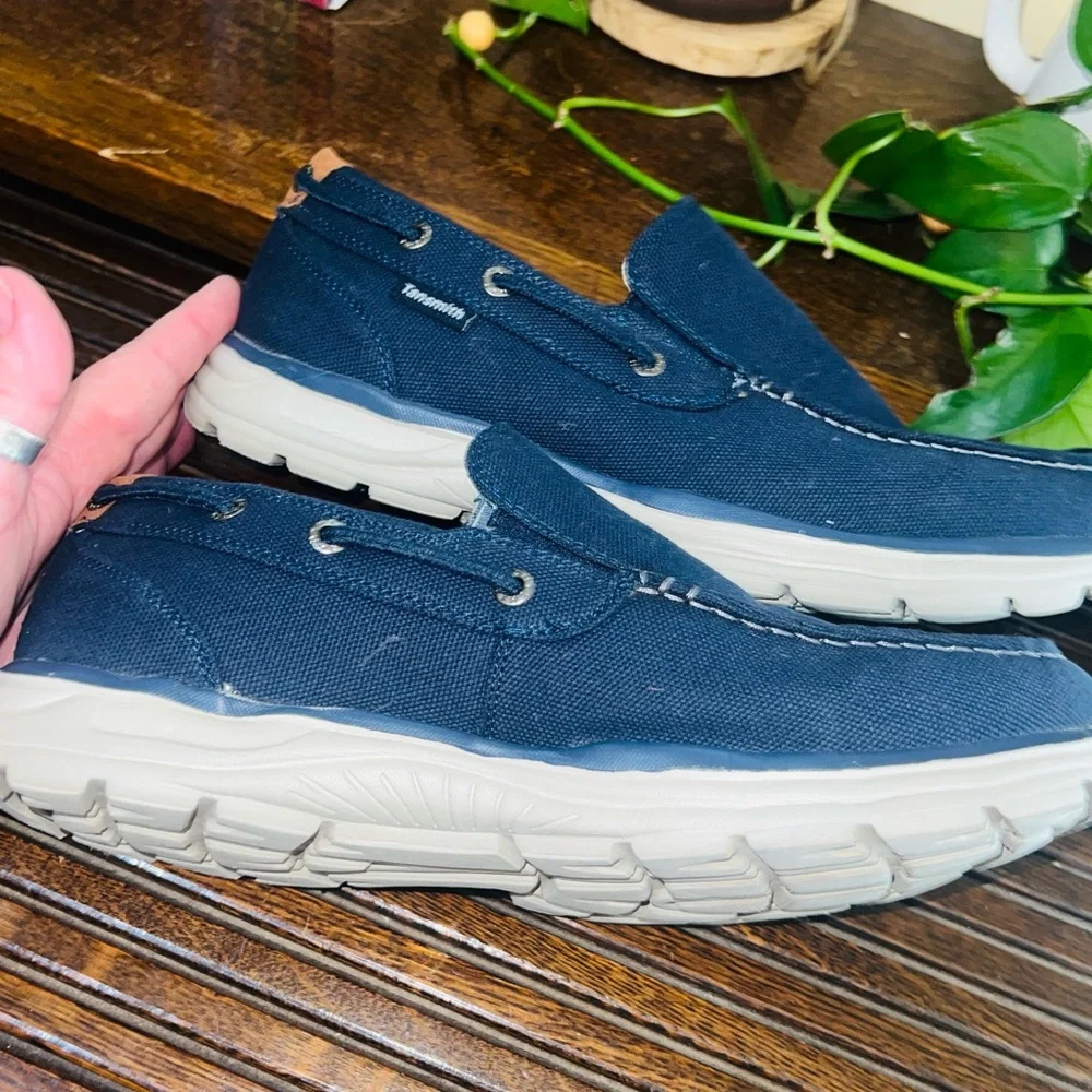 Navy Slip-On Loafers for‎ Men